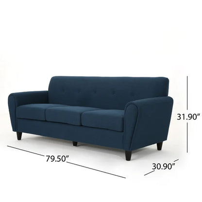 3 Seater Sofa: Sydnor 78'' Upholstered Sofa