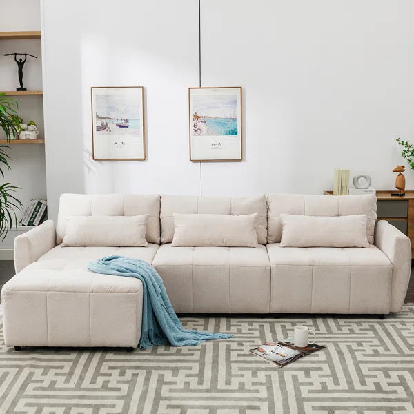 3 Seater Sofa: Witbert 113.3'' Upholstered Sofa