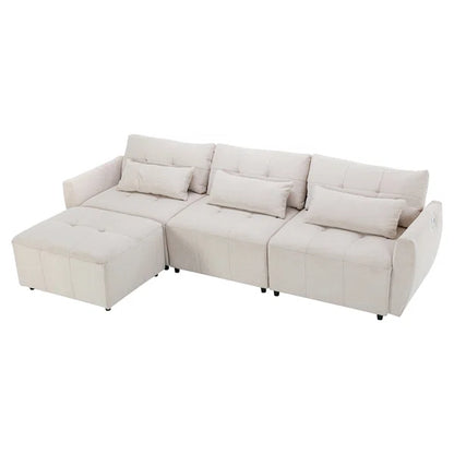 3 Seater Sofa: Witbert 113.3'' Upholstered Sofa