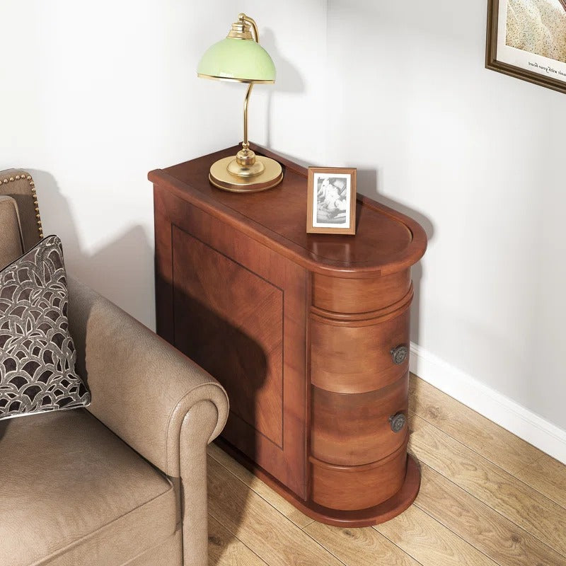 End Table: Brown End Table