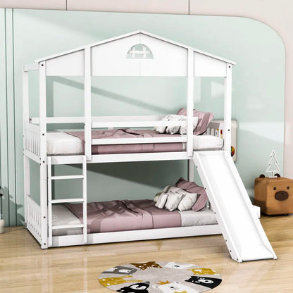 Bunk Bed: Kids Twin Bed White