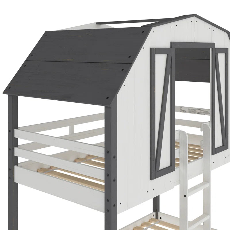 Bunk Bed: Play House Twin Bed