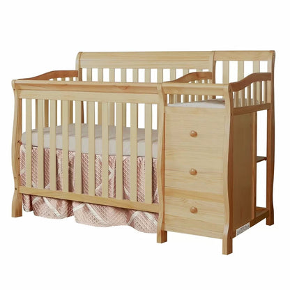 Cribs: 3-in-1 Mini Convertible Crib and Changer