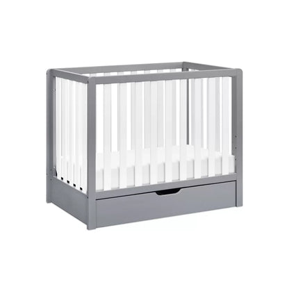 Cribs: 4-in-1 Mini Convertible Crib with Storage