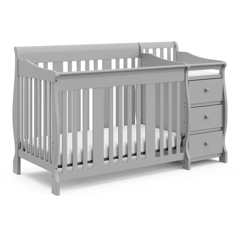 Cribs: 5-in-1 Convertible Crib and Changer