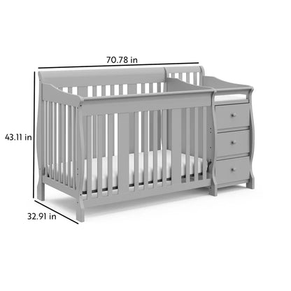 Cribs: 5-in-1 Convertible Crib and Changer