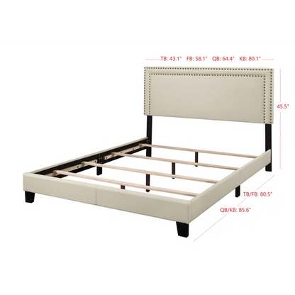 Divan Bed: Amilia Upholstered Bed