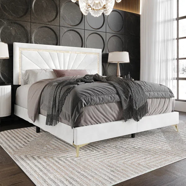 Divan Bed: Anayshia Upholstered Bed
