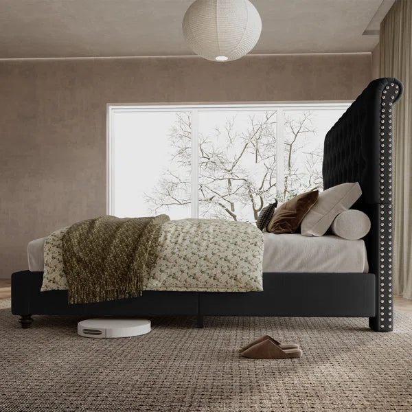 Divan Bed: Arcadio Upholstered Bed
