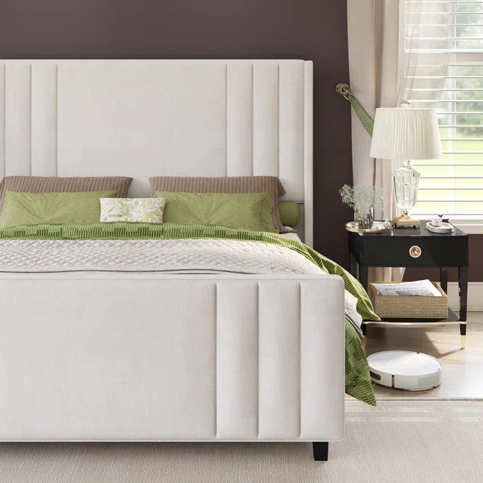Jeterson tufted platform bed deals