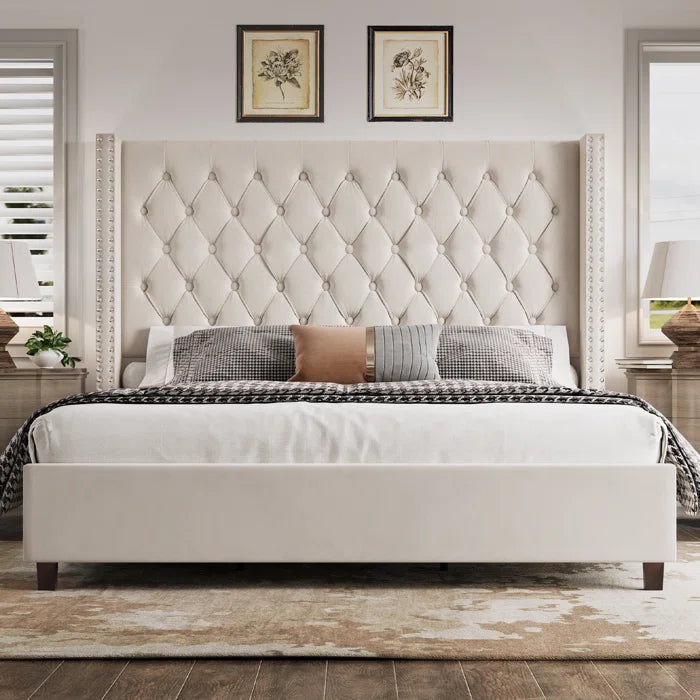Divan Bed: Ferdinande Upholstered Bed