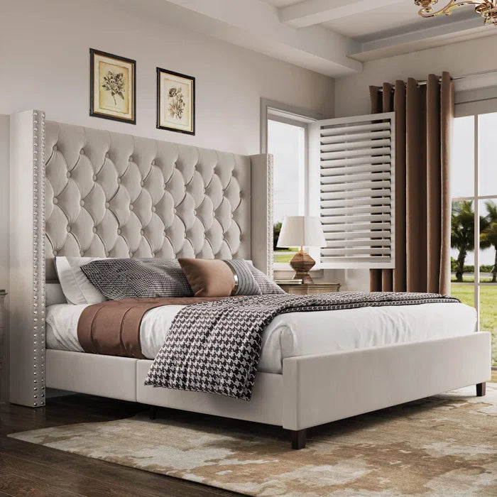 Divan Bed: Ferdinande Upholstered Bed
