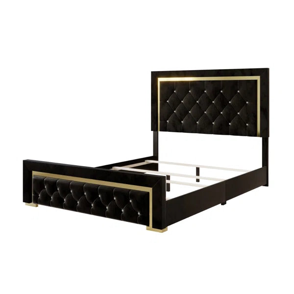 Divan Bed: Geradine Upholstered Bed