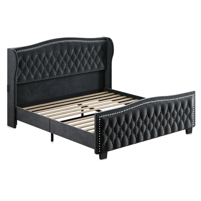 Divan Bed: Gujral Upholstered Bed