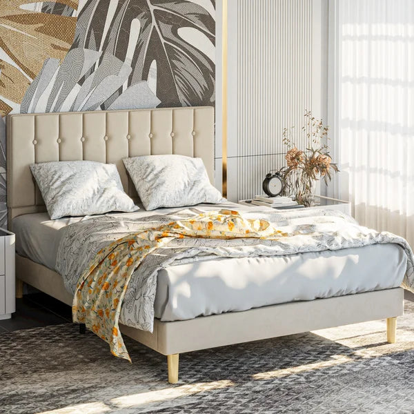 Divan Bed: Gurit Upholstered Bed