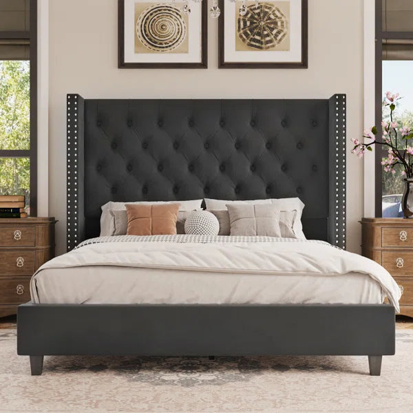 Divan bed: Ieishia Upholstered Bed