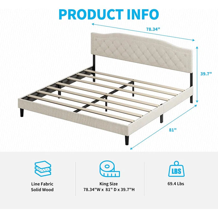 Divan Bed: Imona Upholstered Bed