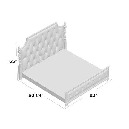 Divan Bed: Jaqueline Upholstered Bed