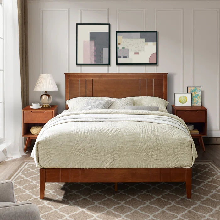 Divan Bed: Jesselle Solid Wood Bed