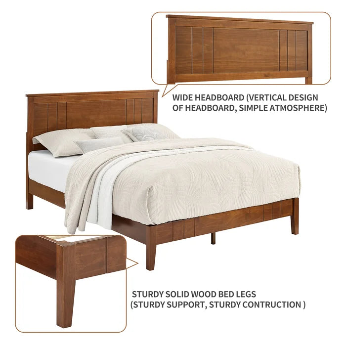 Divan Bed: Jesselle Solid Wood Bed