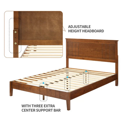 Divan Bed: Jesselle Solid Wood Bed