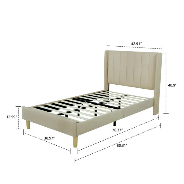 Divan Bed: Kamas Upholstered Bed