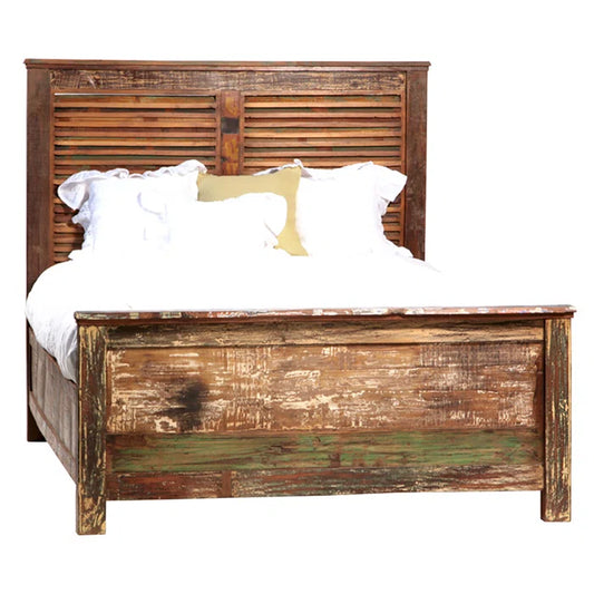 Divan Bed: Keohane Solid Wood Panel Bed