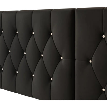 Divan Bed: Titian Upholstered Wall Panel Bed