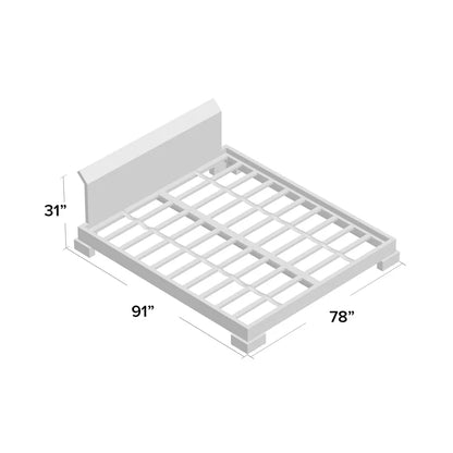 Divan Bed: Vincennes Solid Wood Bed