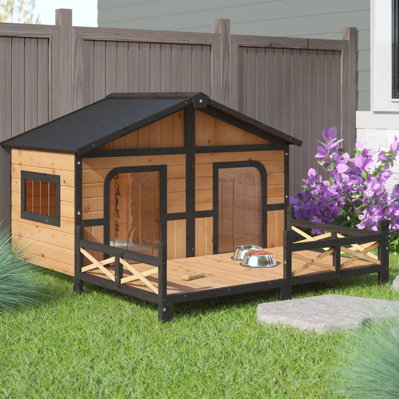 Dog House: Wooden Dog Kennel Big