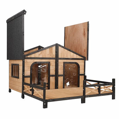 Dog House: Wooden Dog Kennel Big