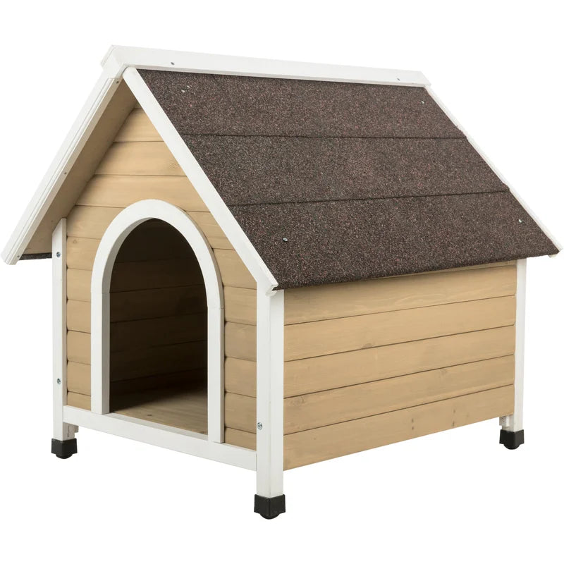 Dog House: Wooden Modern Dog Kennel