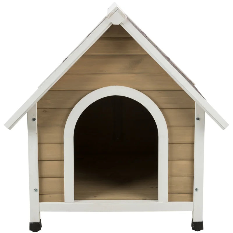 Dog House: Wooden Modern Dog Kennel