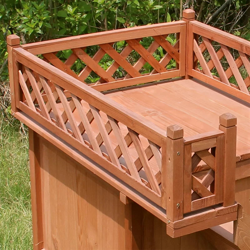 Dog House: Wooden Small Dog Kennel
