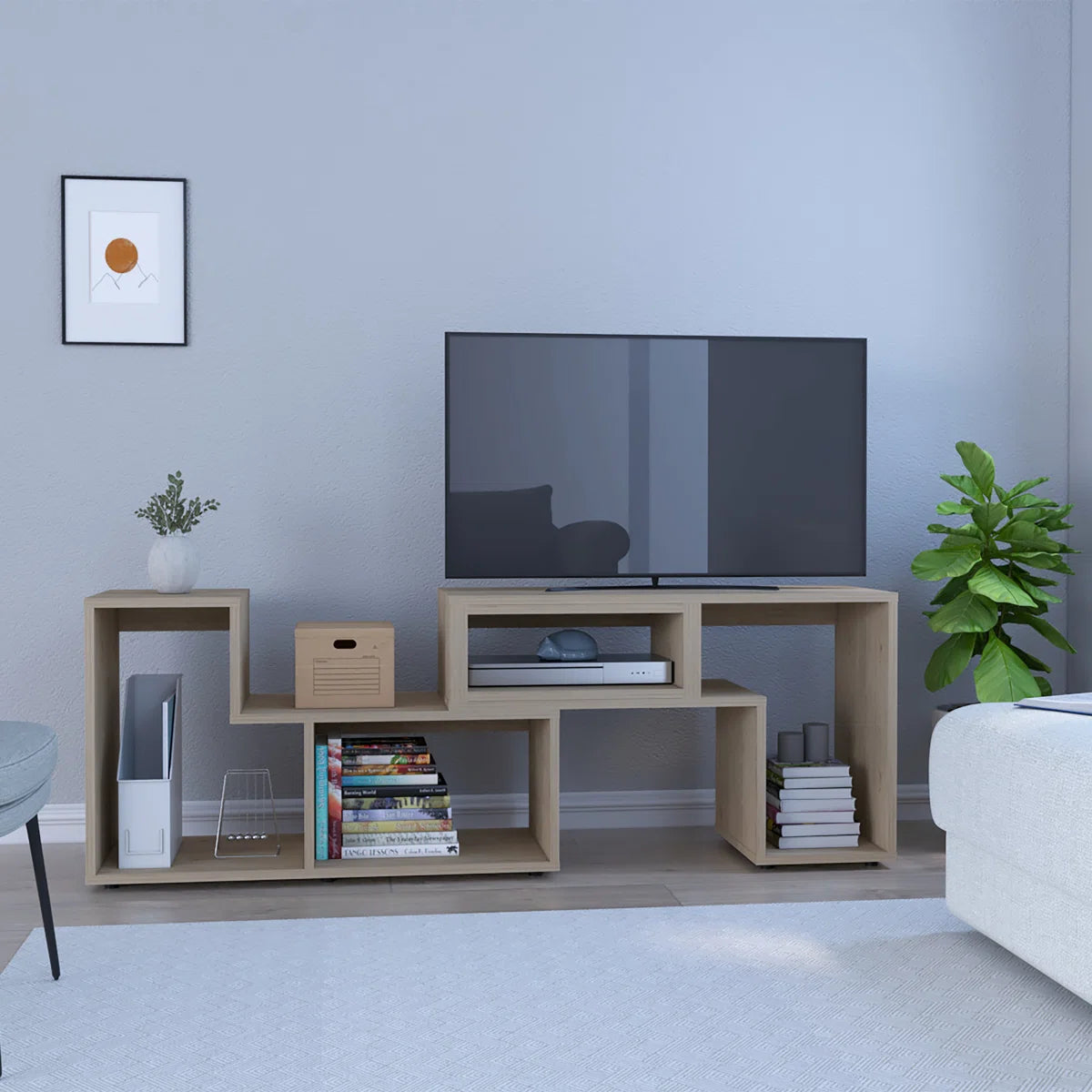 tv panel: Extendable TV Panel for Living Room, Modern Wall Unit with A ...