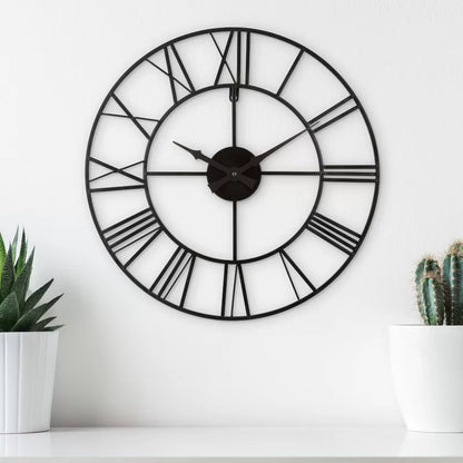 Home Decor: Metal Wall Clock