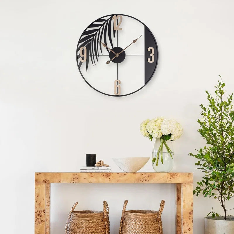 Home Decor: New Metal Wall Clock