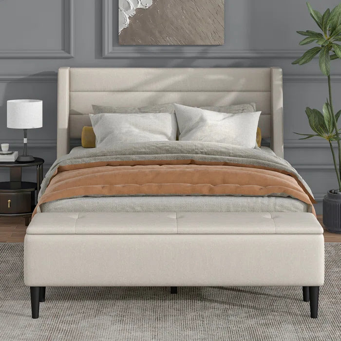 Hydraulic Bed: Bestar Upholstered Storage Bed – GKW Retail