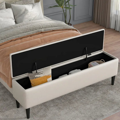 Hydraulic Bed: Bestar Upholstered Storage Bed