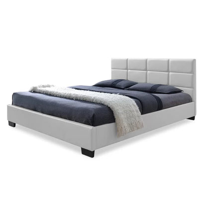 Hydraulic Bed: Bilma Upholstered Bed