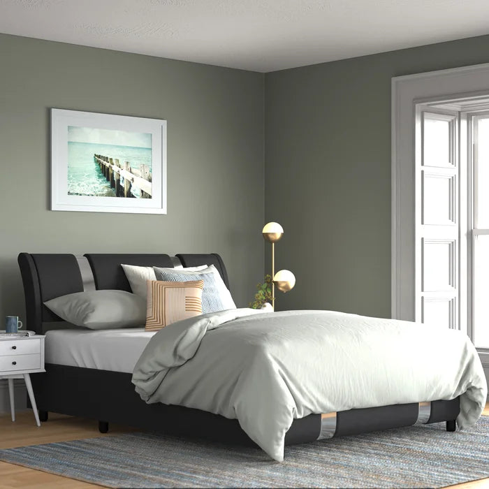 Hydraulic Bed: Conshohocken Upholstered Bed