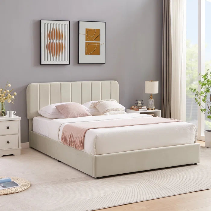 Hydraulic Bed: Upholstered Storage Bed – GKW Retail