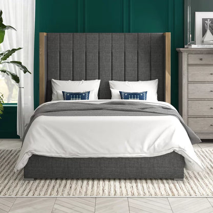 Hydraulic Bed: Grasser Upholstered Bed