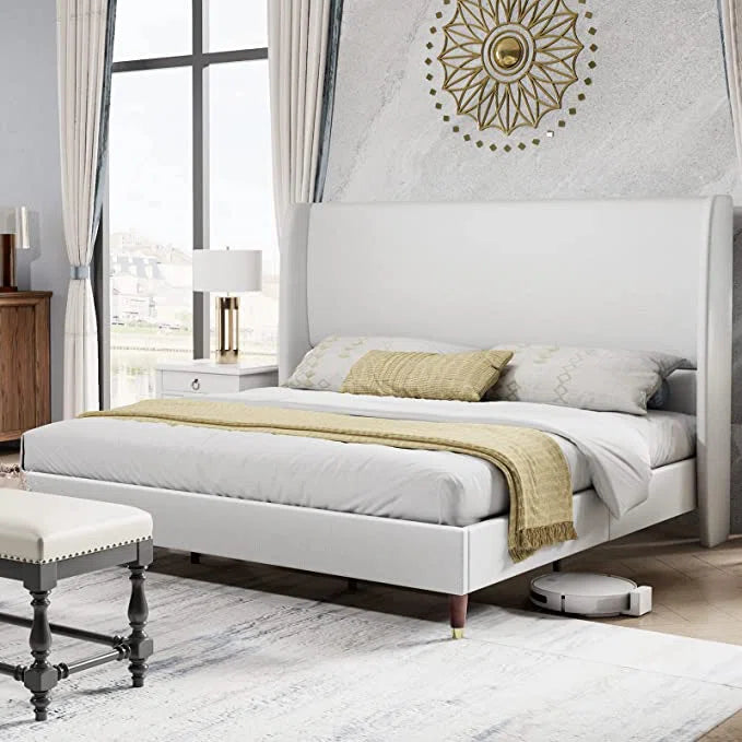 Hydraulic Bed: Jadein Upholstered Bed