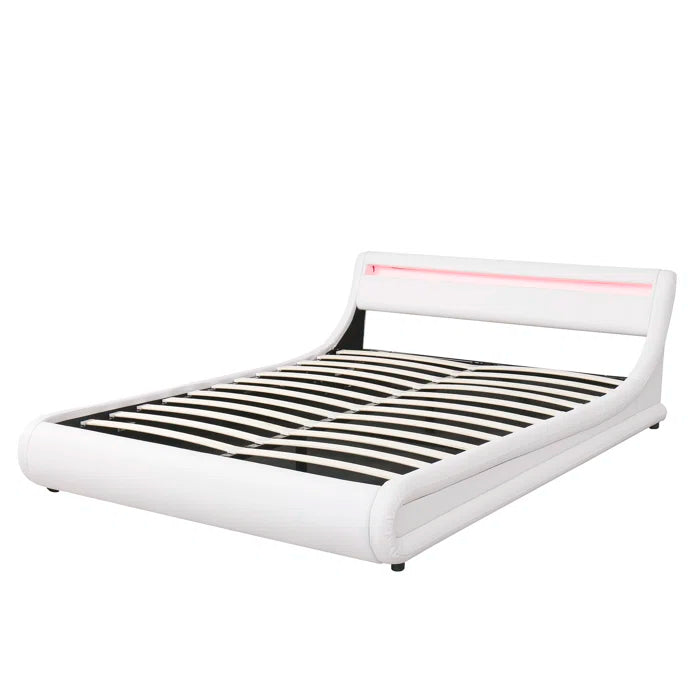 Hydraulic Bed: Upholstered Storage Bed