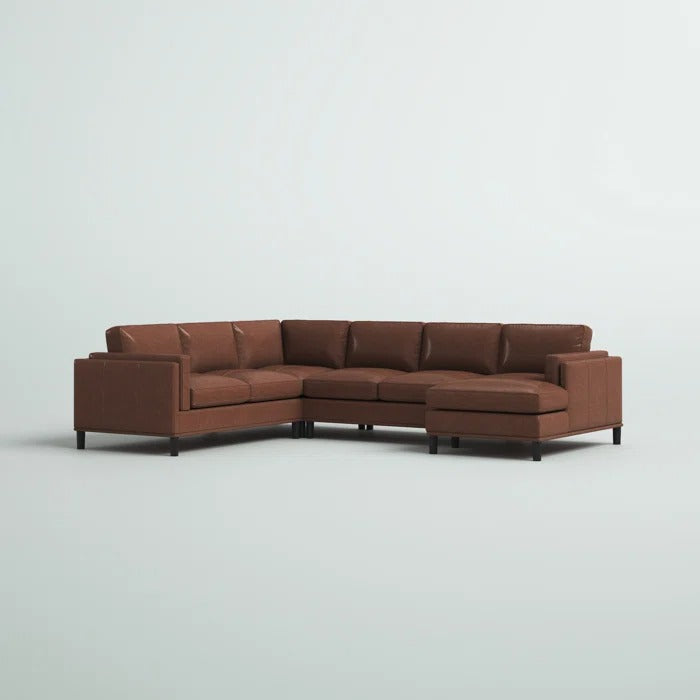 L Shape Sofa Set: 8-Person Corner Sectional L Shape Sofa