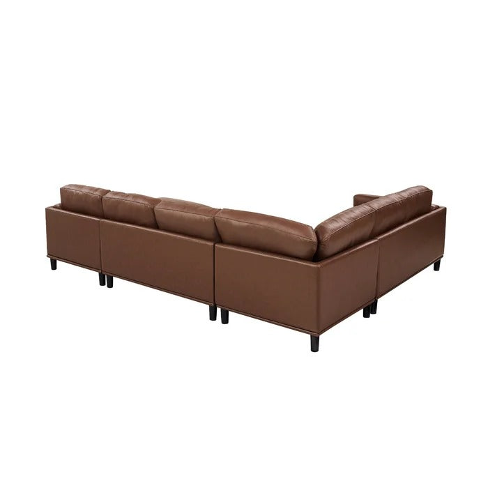 L Shape Sofa Set: 8-Person Corner Sectional L Shape Sofa