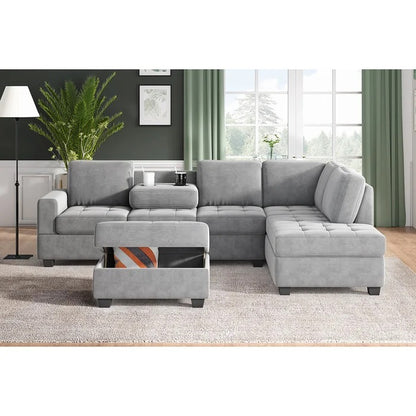 L Shape Sofa Set: Aesthetics and comfortable Sofa
