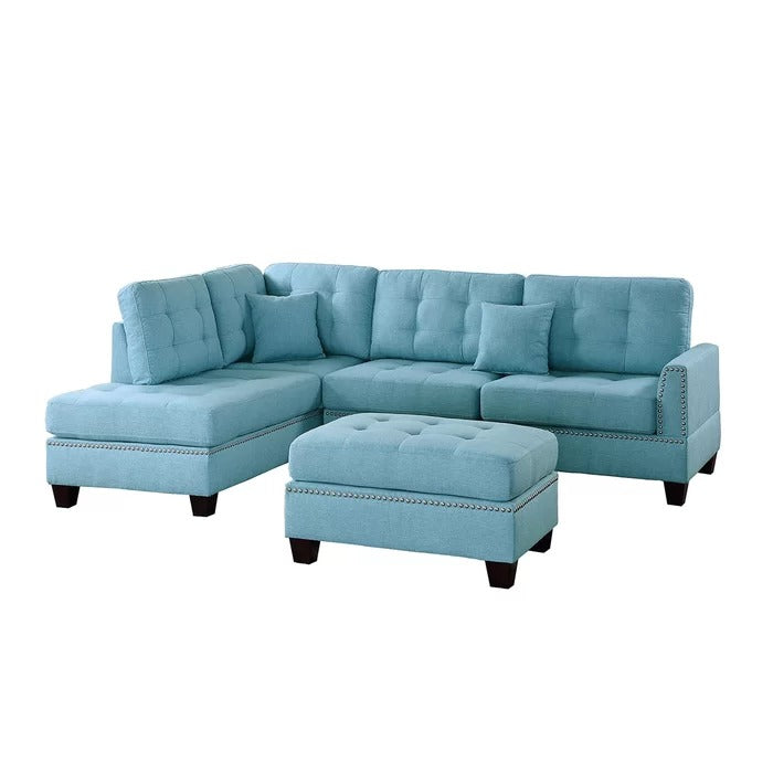 L Shape Sofa Set: Chic Design of Fashionable Sofa Set