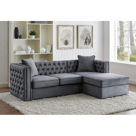 L Shape Sofa Set: Chic Modern Aesthetic Sofa Set